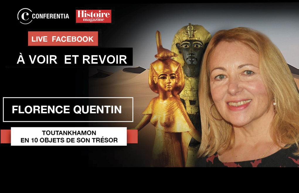Conférence « TOUTANKHAMON en 10 objets de son trésor » par Florence Quentin