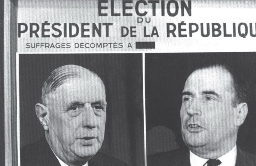 La présidentielle  de 1965 Le duel  de Gaulle-Mitterrand